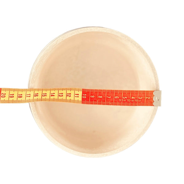 75cl Handmade Empty Candle Jars Nude Beige 25.4oz