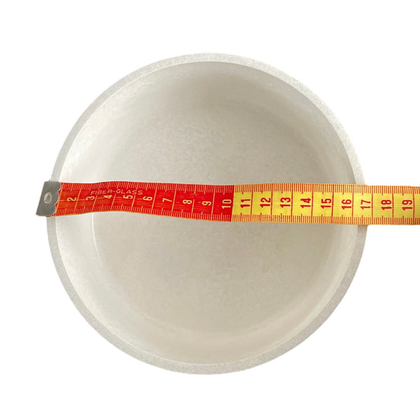 75cl Handmade Empty Candle Jars White 25.4oz