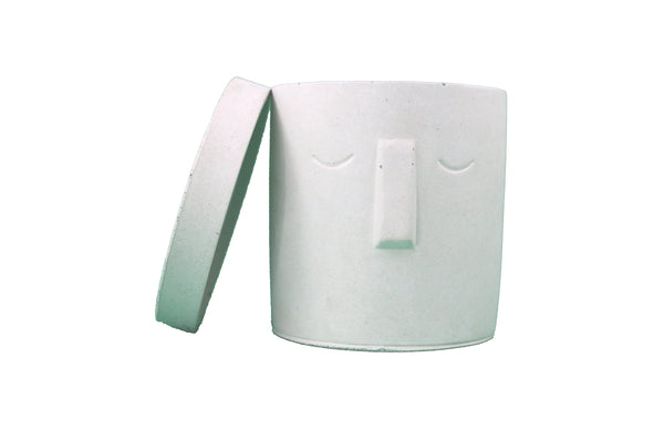 Scented Candles Large Wood Wick White Handmade Soy Candle | Luxdecor6