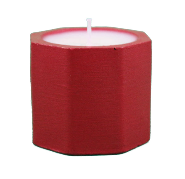 10 pcs Scented Candles Christmas Spice Red 12 Hrs Burn Soy Wax