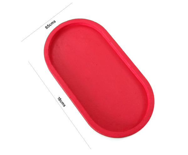 Scented Candles Christmas Spice Red 4pc Candle & Tray Gift Set Luxdecor6