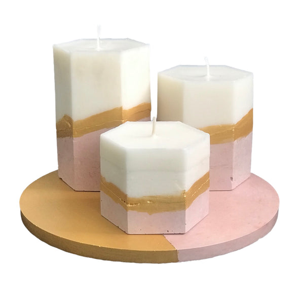 Nordic Vanity Trays Pink Handmade Decorative Display Tray Dish | Luxdecor6