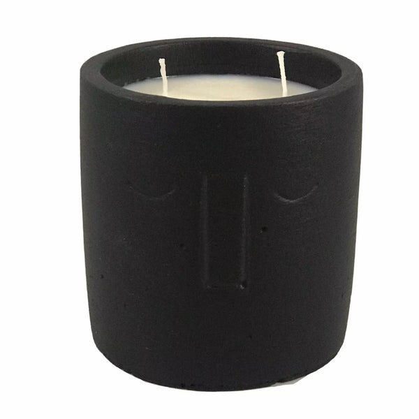 50hrs Large Matt Black Citronella Garden Candles Outdoor Candle Luxdecor6