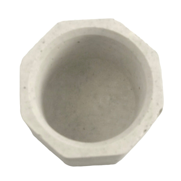 Wholesale Empty Vessels for Wax Candle Making White
