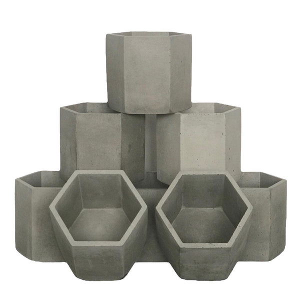 30cl Handmade Empty Candle Jars Grey 10.5oz