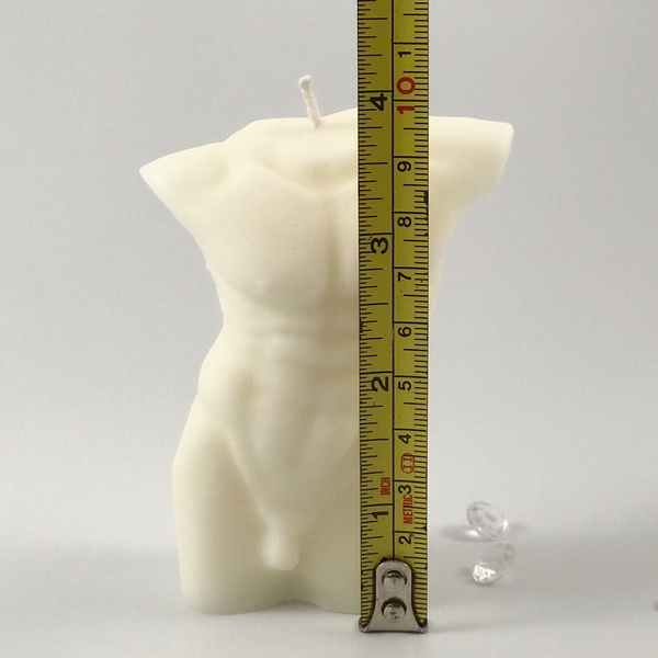 Scented Pillar Candles White Handmade Luxdecor6