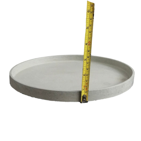 Large Nordic Vanity Trays Grey Handmade Decorative Tray Dish | Luxdecor6