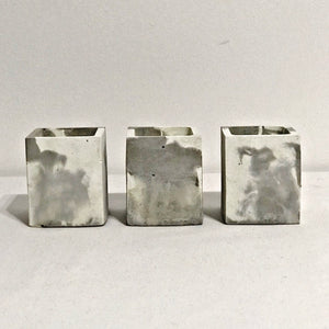 Scented Candles Marble Grey White Handmade Luxdecor6