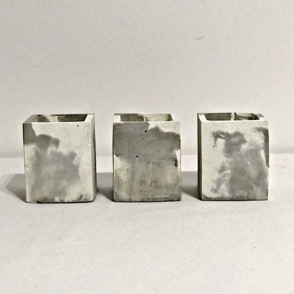 Scented Candles Marble Grey White Handmade Luxdecor6