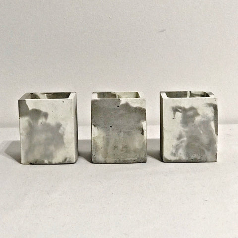 Scented Candles Marble Grey White Handmade Luxdecor6