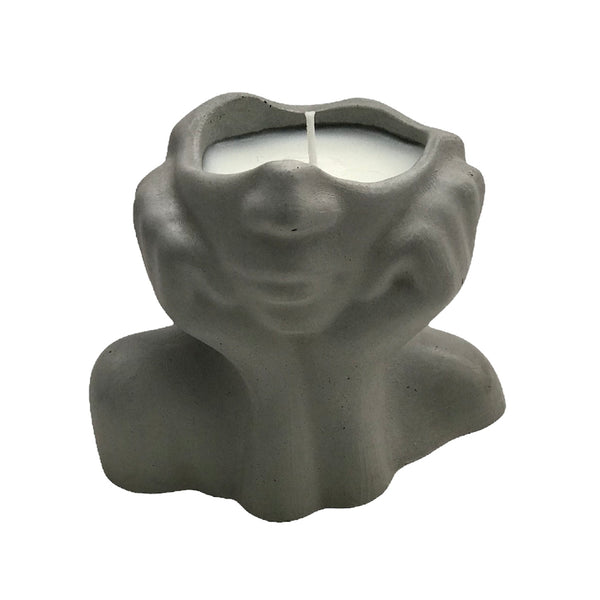 Goddess Lady Face Scented Candles Vegan Soy Handmade Candle | Luxdecor6