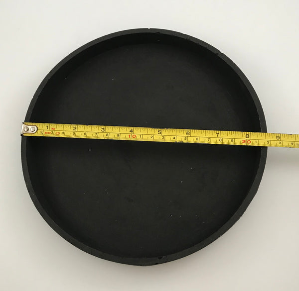Black Decorative Handmade Concrete Vanity Tray UK Free PnP