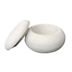 Wholesale Handmade Empty Jars Vessels for Tea Light Candles White | Luxdecor6