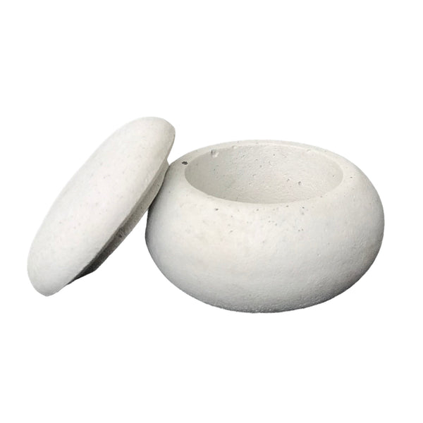 Wholesale Handmade Empty Jars Vessels for Tea Light Candles White | Luxdecor6