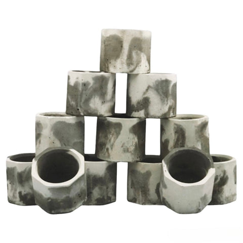 Wholesale Marble Empty Candle Jars for Making Candles Bulk Handmade Luxdecor6