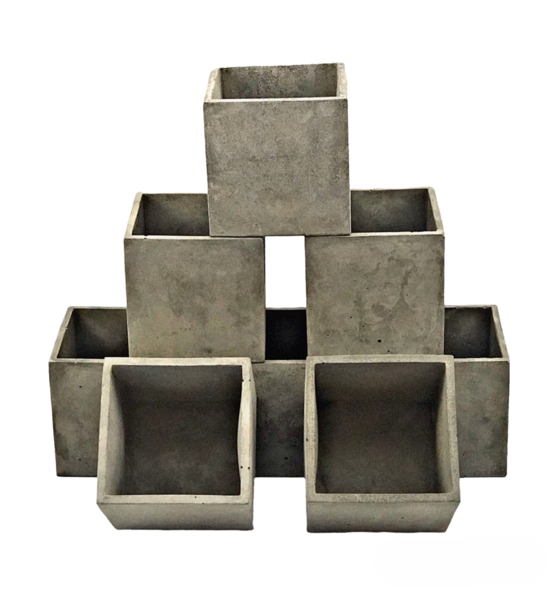 35cl Wholesale Handmade Empty Candle Jars Grey Vessels 12oz | Luxdecor6