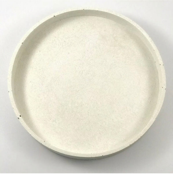 Vanity Side Table Trays Coffee Table Tray Dish Display Plates White | Luxdecor6