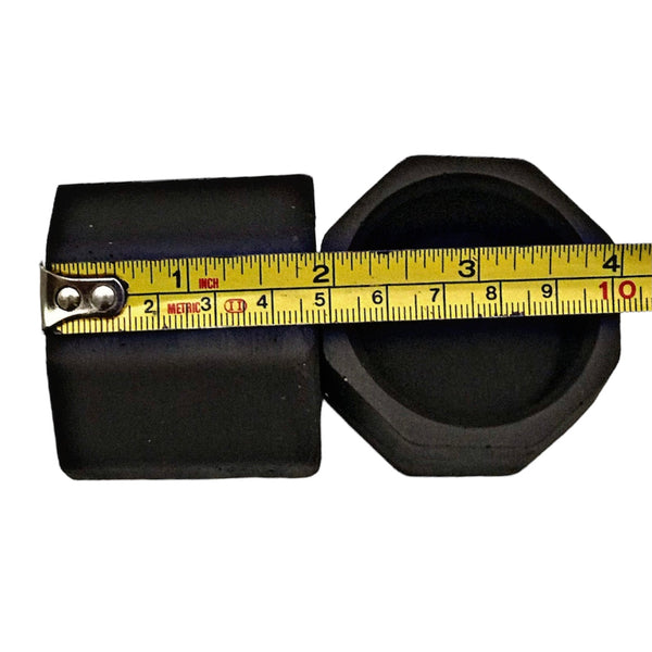 Wholesale Empty Vessels for Mini Candles Making Black