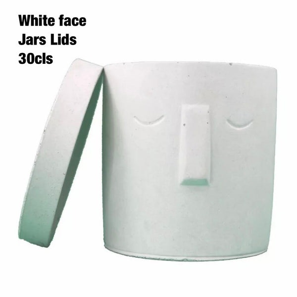 30cl Wholesale Handmade Empty Candle Jars Vessels Nordic White 10.5z | Luxdecor6