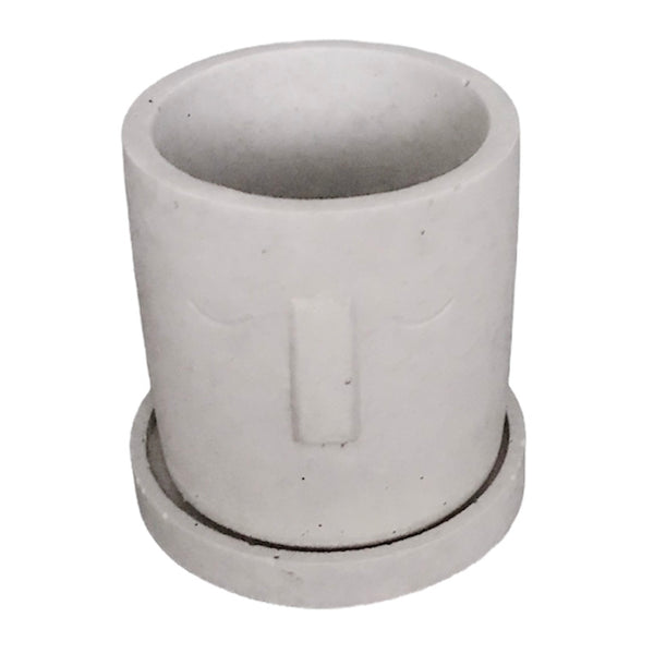 30cl Wholesale Handmade Empty Candle Jars Vessels Nordic White 10.5z | Luxdecor6