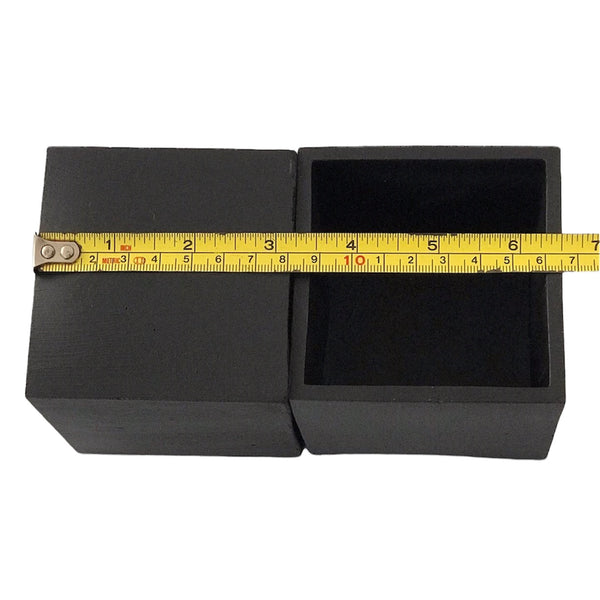 35cl Handmade Empty Candle Jars Black 12oz