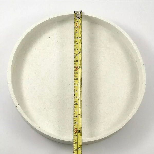 Vanity Side Table Trays Coffee Table Tray Dish Display Plates White | Luxdecor6