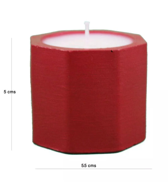 Wholesale Red Empty Candle Jars for Making Candles Bulk Handmade Luxdecor6