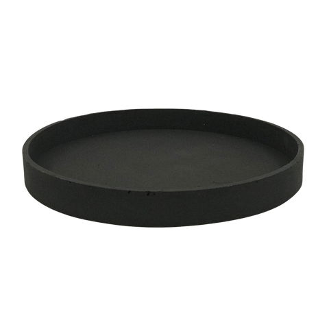 Black Decorative Handmade Concrete Vanity Tray UK Free PnP