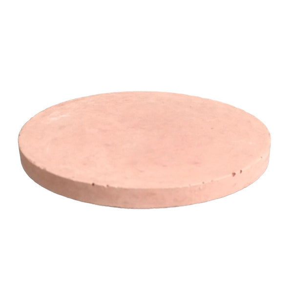 5Pcs Drink Coasters with Holder Pink Round Gift Set Handmade Luxdecor6