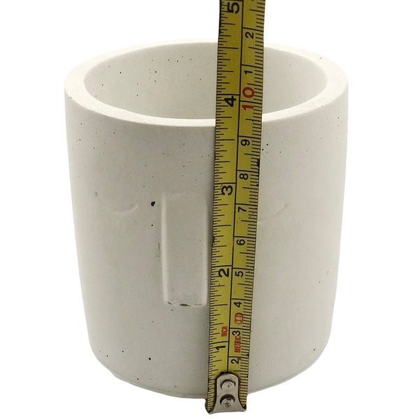 30cl Wholesale Handmade Empty Candle Jars Vessels Nordic White 10z | Luxdecor6