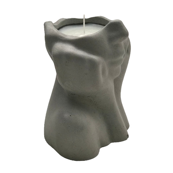 Goddess Lady Face Scented Candles Vegan Soy Handmade Candle | Luxdecor6