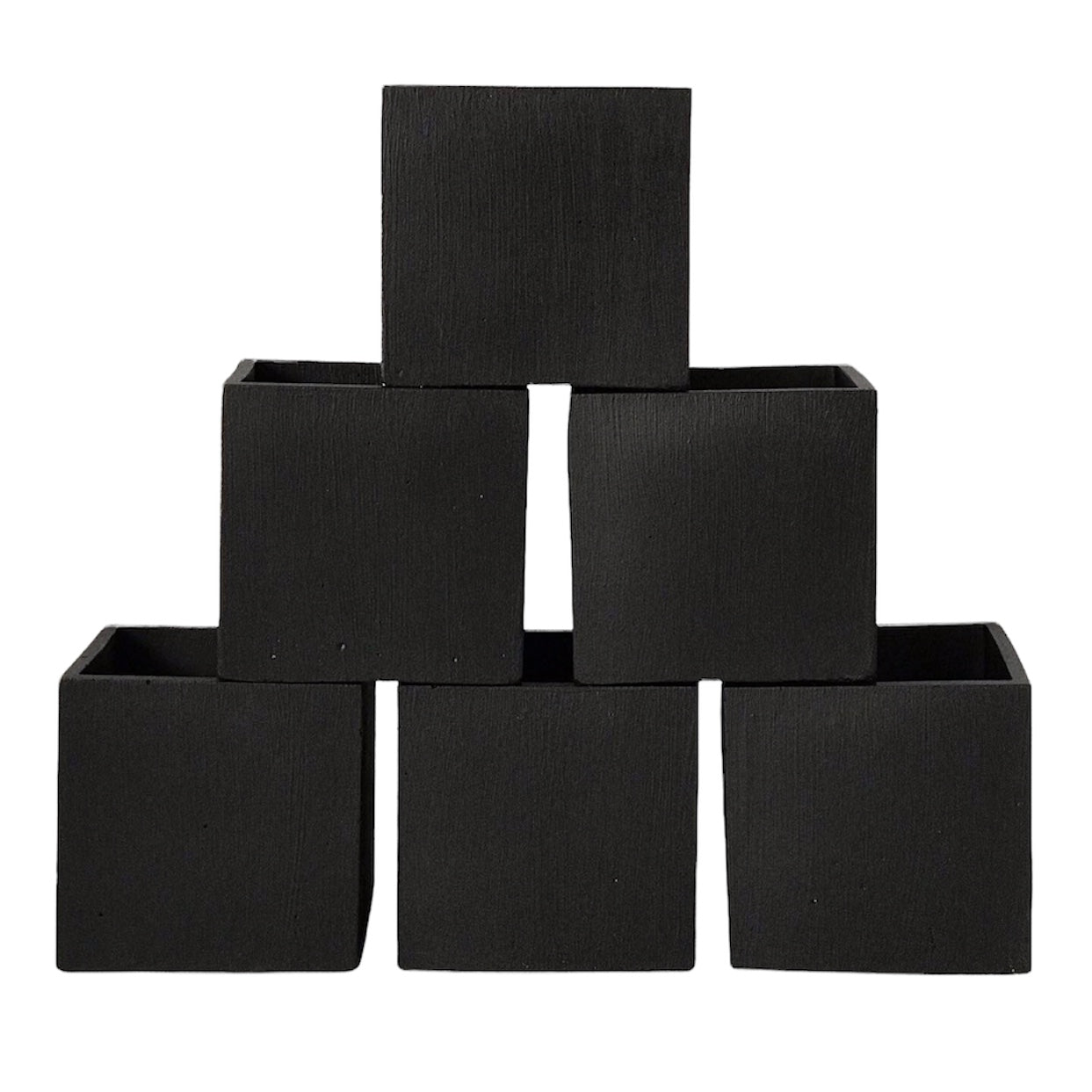 35cl Wholesale Handmade Empty Candle Jars Black Vessels 12oz | Luxdecor6