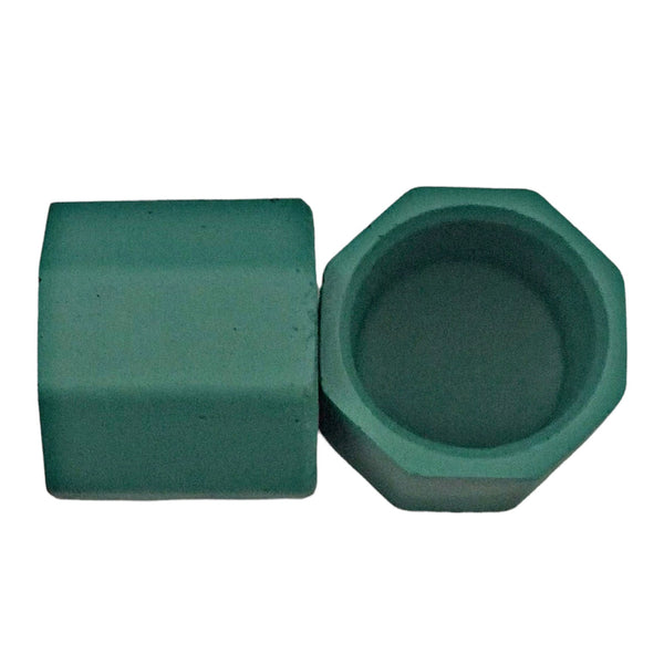 Wholesale Empty Jars Vessels for Soy Candle Making Green | Luxdecor6