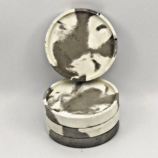 4pcs Coasters Gift Set Marble Handmade Nordic Luxdecor6