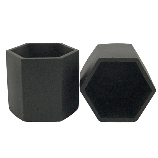 30cl Wholesale Black Empty Candle Jars 10oz Handmade Vessels | Luxdecor6