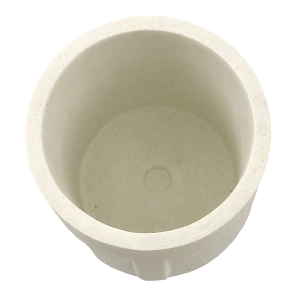 30cl Wholesale Handmade Empty Candle Jars Vessels Nordic White 10.5z | Luxdecor6