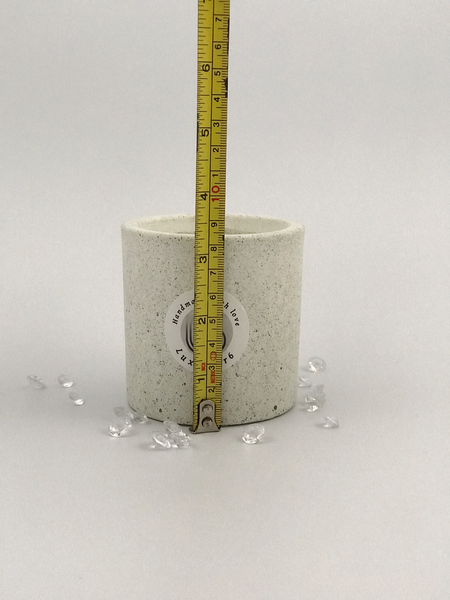 40hrs Large White Grained Highly Scented Soy Wax Candles