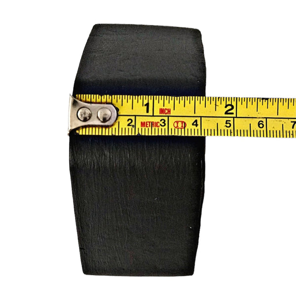 10cl Handmade Empty Candle Jars Triangle Black 3.5oz