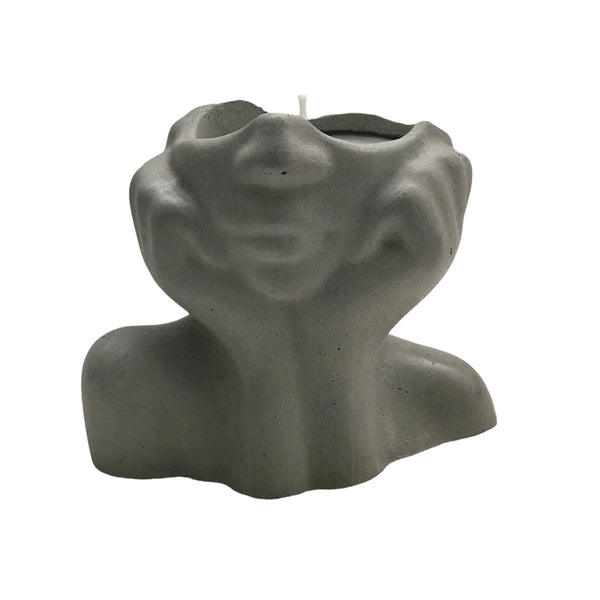 Goddess Lady Face Scented Candles Vegan Soy Handmade Candle | Luxdecor6