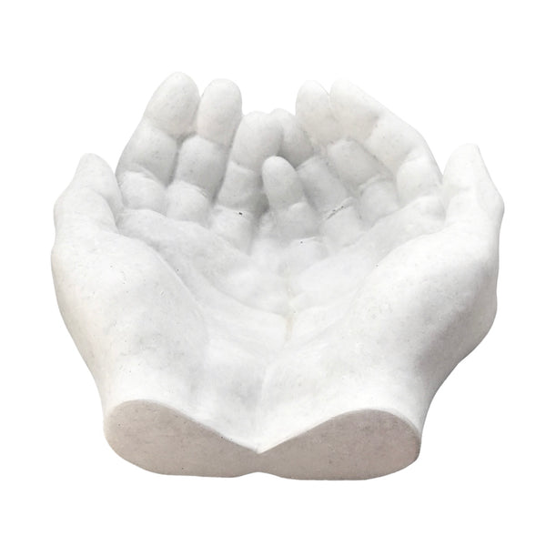 Healing Hand Vanity Trays Trinket Dish Home Ornaments Handmade | Luxdecor6