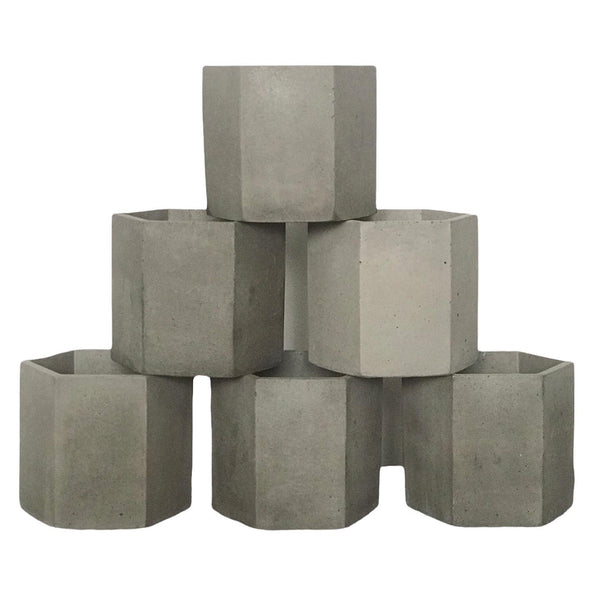 30cl Handmade Empty Candle Jars Grey 10.5oz