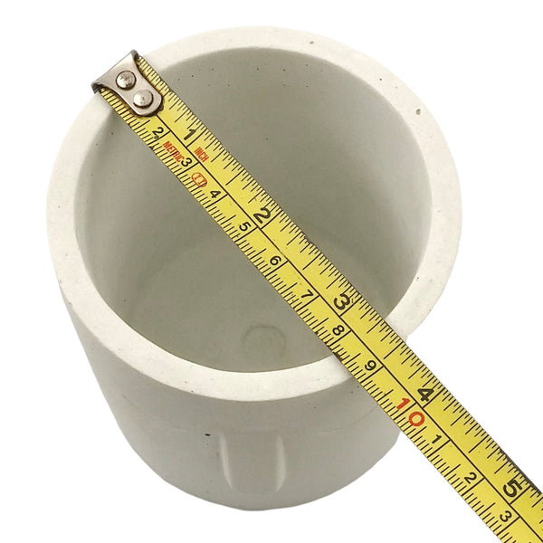 30cl Wholesale Handmade Empty Candle Jars Vessels Nordic White 10z | Luxdecor6