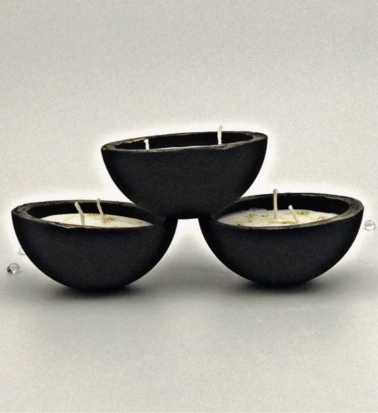 Scented Candles Gold Matt Black Handmade Luxdecor6