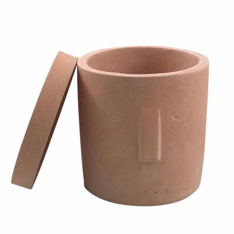 30cl Wholesale Handmade Empty Candle Vessels Nordic Pink 10.5oz | Luxdecor6