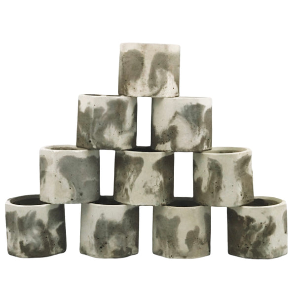 Wholesale Marble Empty Candle Jars for Making Candles Bulk Handmade Luxdecor6