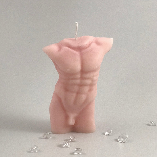 Scented Pillar Candles Pink Handmade Luxdecor6